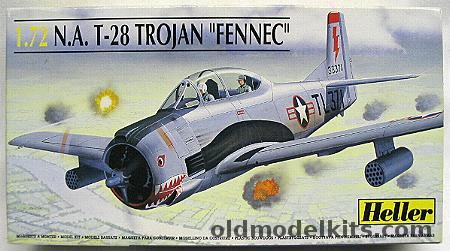 Heller 1/72 NA T-28 Trojan 'Fennec' South Vietnam or French Air Force, 80279 plastic model kit